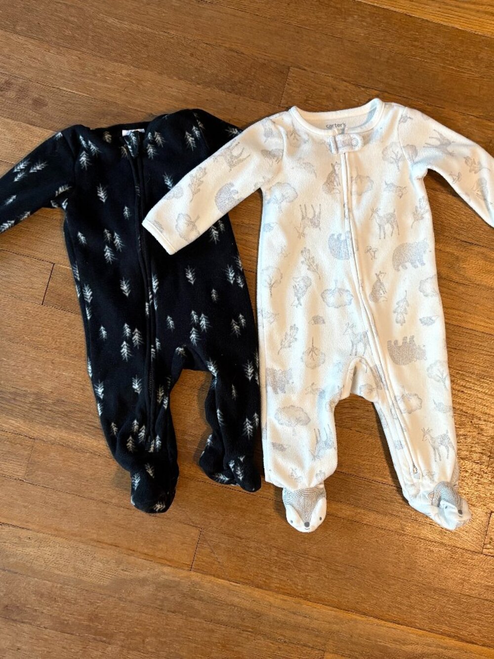 2-Pack Fleece Sleepers